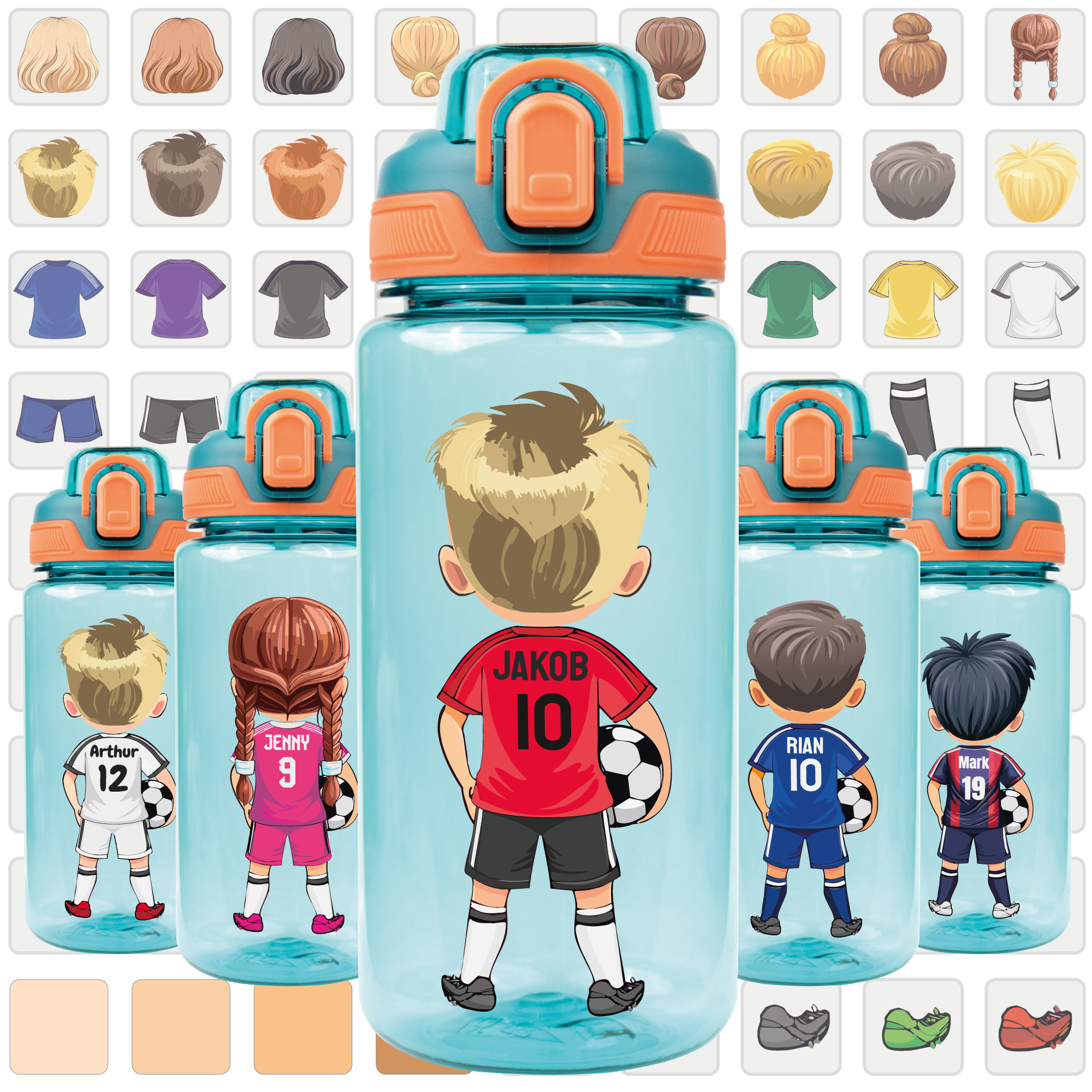 Fußball-Trinkflasche 0,6L - FSV Frankfurt Edition