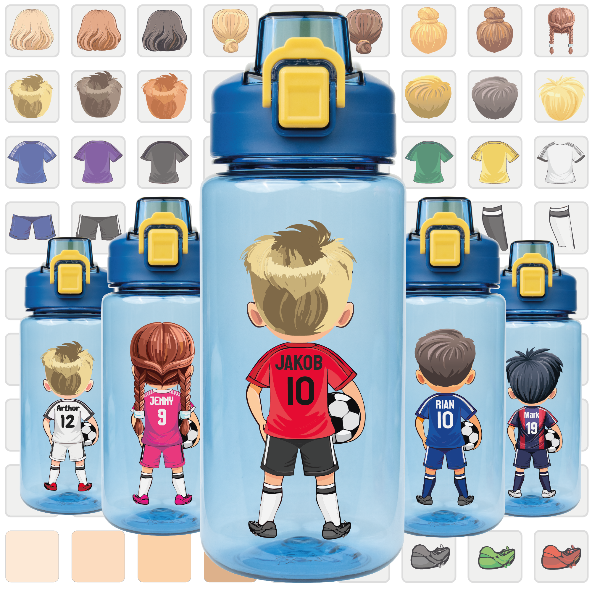 Fußball-Trinkflasche 0,6L - FSV Frankfurt Edition