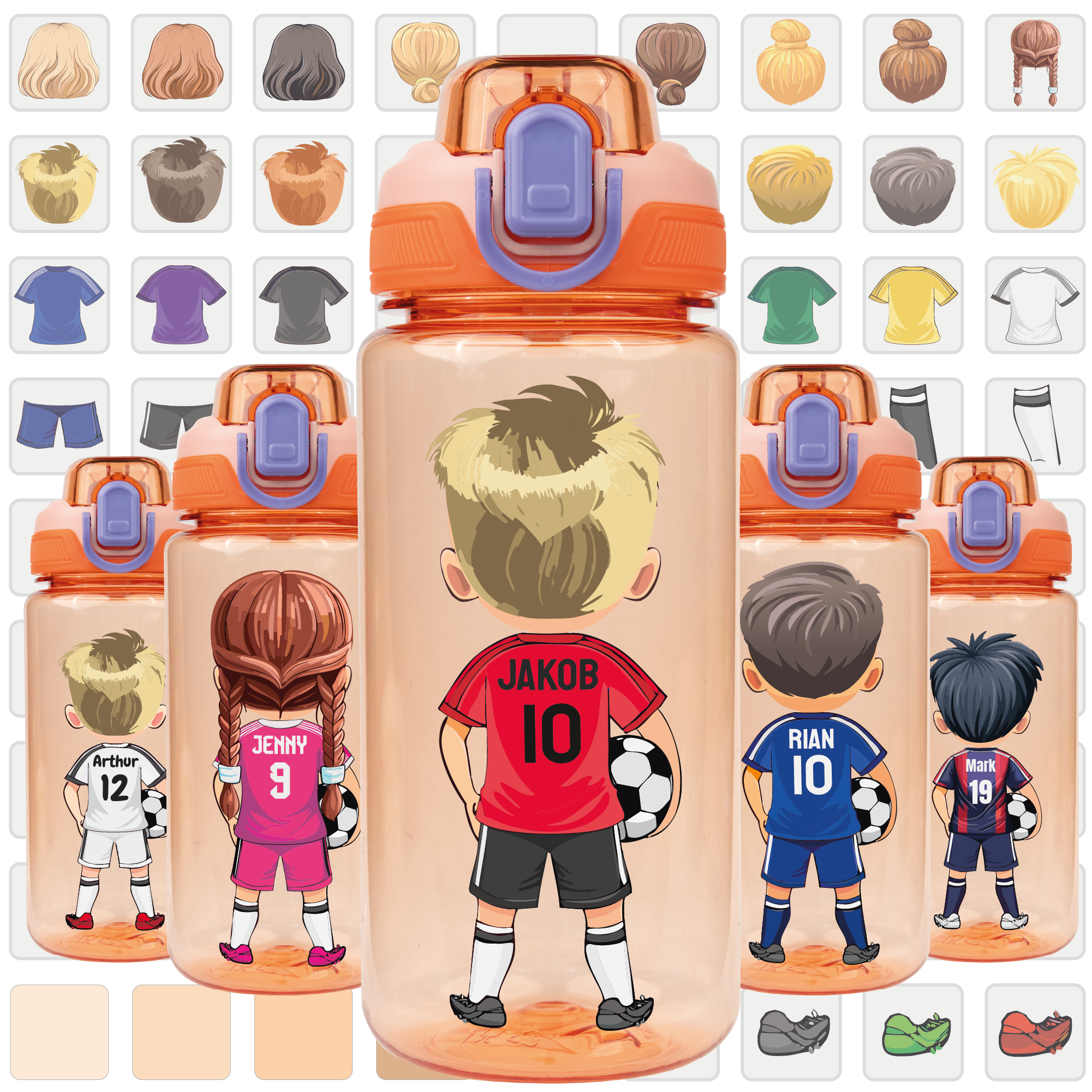 Fußball-Trinkflasche 0,6L - FSV Frankfurt Edition