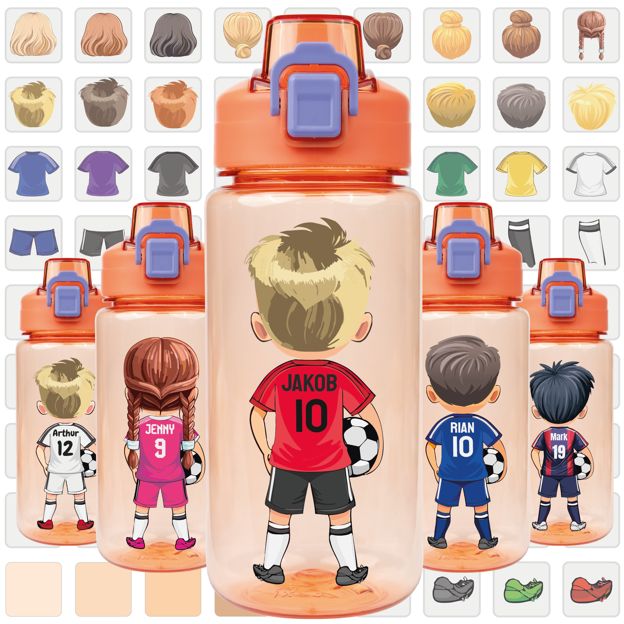 Fußball-Trinkflasche 0,6L - FSV Frankfurt Edition